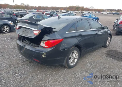 2013 Hyundai Sonata Gls from USA, damaged, VIN 5NPEB4AC6DH506067